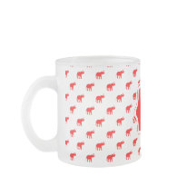 elefante polkadot rojo blanco