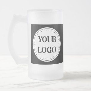 Taza De Cristal Esmerilado Elegante, contemporáneo, refinado y personalizable