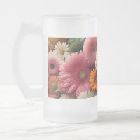 Elevar tu espacio de color Gerbera Daisy Floral