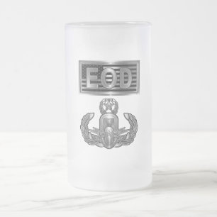 Taza De Cristal Esmerilado Eliminación de municiones explosivas maestras de a
