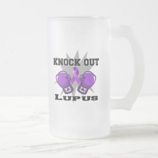 Taza De Cristal Esmerilado Elimine el lupus