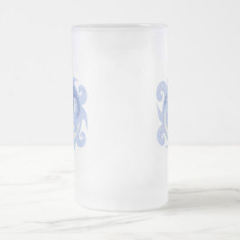 Taza De Cristal Esmerilado Emblema "Sendero de un héroe"
