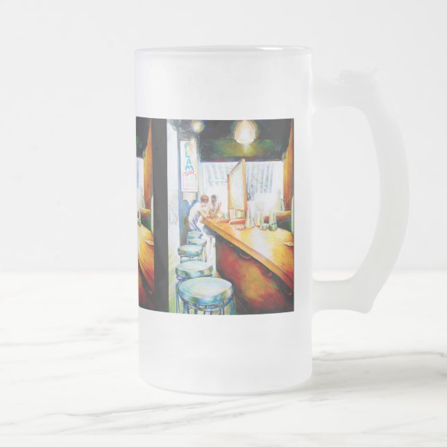Taza De Cristal Esmerilado Emocional a motivador, lógica a justificar (Derecha)
