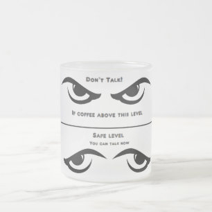 Taza De Cristal Esmerilado Emotion Mug