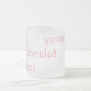 Taza De Cristal Esmerilado Emoto inspira 2