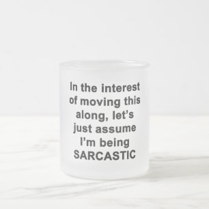 Taza De Cristal Esmerilado En aras de que esto avance