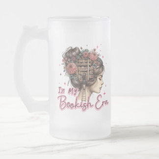 Taza De Cristal Esmerilado En mi era de la librería