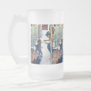 Taza De Cristal Esmerilado En última instancia genera esperanza