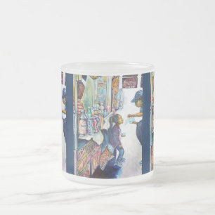 Taza De Cristal Esmerilado En última instancia genera esperanza