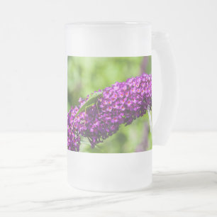 Taza De Cristal Esmerilado energía katydid