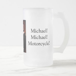 Taza De Cristal Esmerilado ¡engendra day2, porciones de amor!!! ¡, Michael!