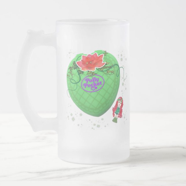 Taza De Cristal Esmerilado envenenada cerámica de cerveza de bolsillo congela (Izquierda)