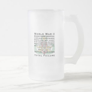 Taza De Cristal Esmerilado EOD WWII principal