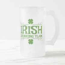 Equipo de Bebedores Irlandeses Trébol