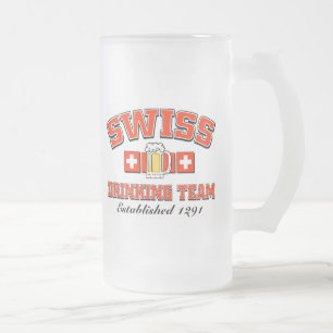 Taza De Cristal Esmerilado Equipo de consumición suizo