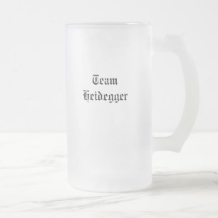 Taza De Cristal Esmerilado Equipo Heidegger
