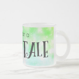Taza De Cristal Esmerilado Érase una vez un cuento de hadas