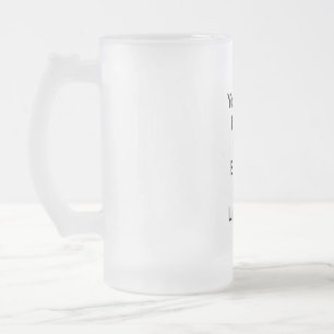 Taza De Cristal Esmerilado Eres tan brillante como una lámpara quemada