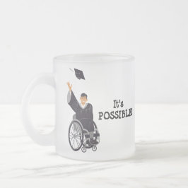 TAZA DE CRISTAL ESMERILADO ES POSIBLE