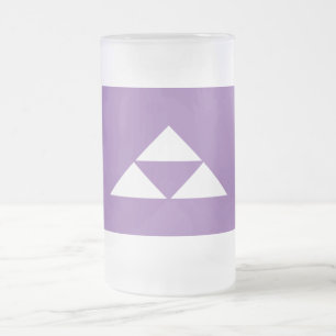 Taza De Cristal Esmerilado Escamas Hojo