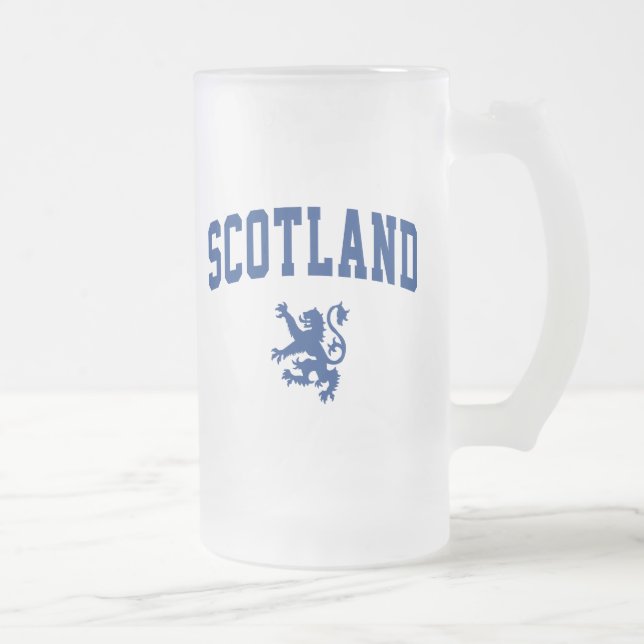 Taza De Cristal Esmerilado Escocia (Derecha)