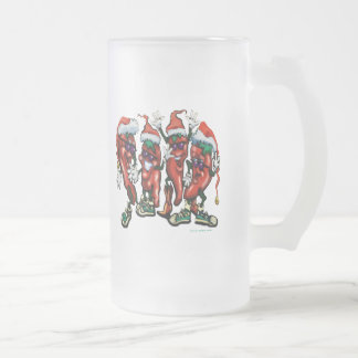 Taza De Cristal Esmerilado Especias navidades