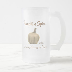 Taza De Cristal Esmerilado Especie de calabaza dorada de Guay