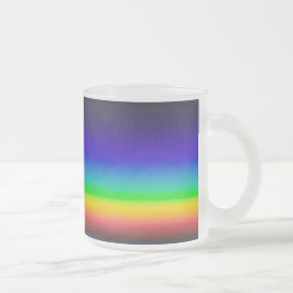 Taza De Cristal Esmerilado Espectro solar verdadero