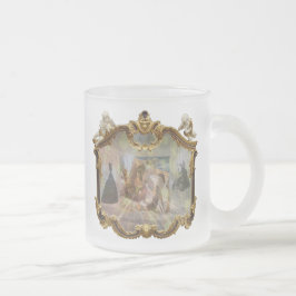 Taza De Cristal Esmerilado Espejo 3 de Louis XVI y Marie Antoinette
