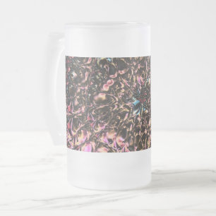 Taza De Cristal Esmerilado Espiral Gemstone