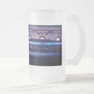 Taza De Cristal Esmerilado Estación de tren de Manchester