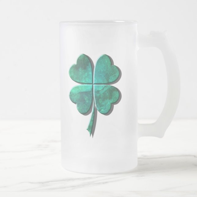 Taza De Cristal Esmerilado estafa (Derecha)