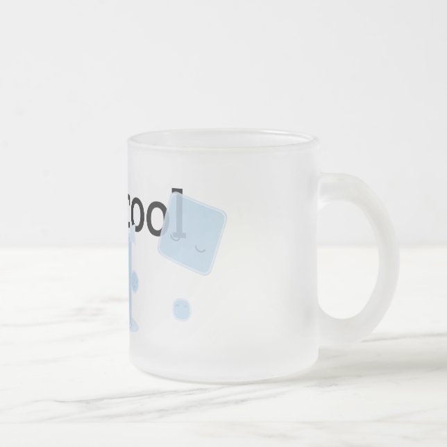 Taza De Cristal Esmerilado 'Estancia Cool (Derecha)