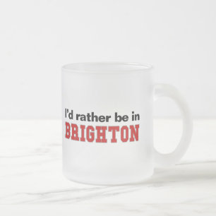 Taza De Cristal Esmerilado Estaría bastante en Brighton