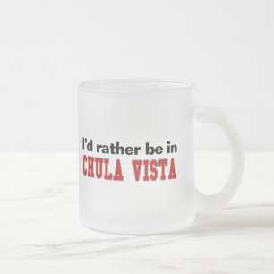 Taza De Cristal Esmerilado Estaría bastante en Chula Vista