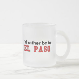 Taza De Cristal Esmerilado Estaría bastante en El Paso