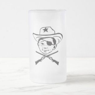 Taza De Cristal Esmerilado ¡Este navidad, tiré mi ojo hacia fuera!