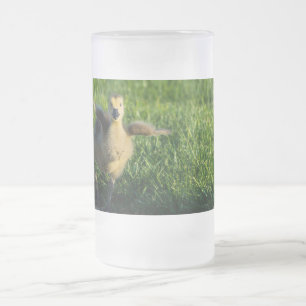 Taza De Cristal Esmerilado Estoy llegando papá Frosted Mug