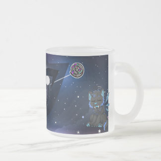 Taza De Cristal Esmerilado estrella de la bruja