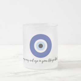 Taza De Cristal Esmerilado EvileyeMug