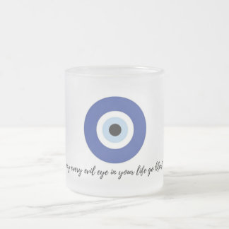 Taza De Cristal Esmerilado EvileyeMug