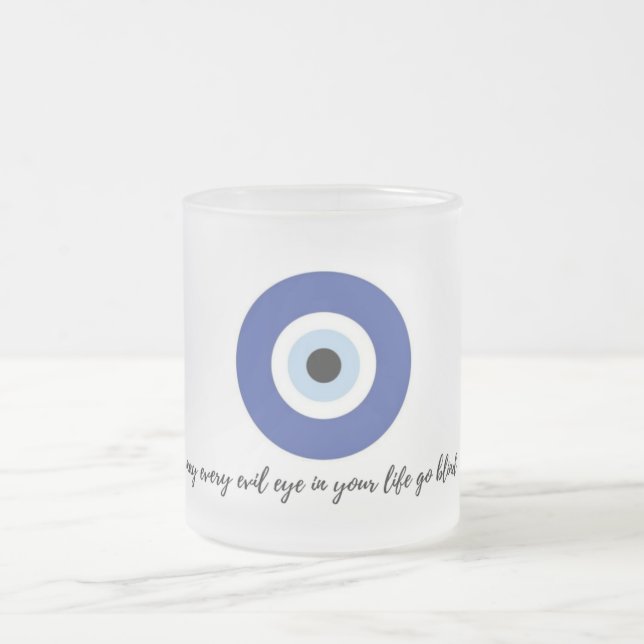 Taza De Cristal Esmerilado EvileyeMug (Centro)