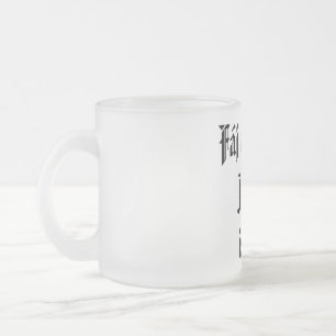 Taza De Cristal Esmerilado Fáj a faszom Jelen-t iszom sörös korsó