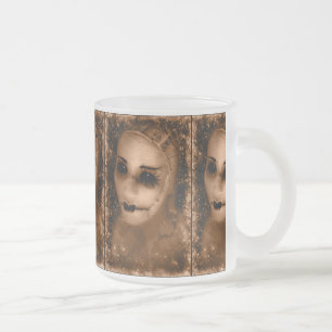 Taza De Cristal Esmerilado Faln Broken Pierrot