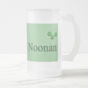 Taza De Cristal Esmerilado Familia de Noonan