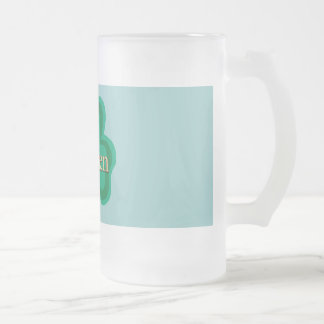 Taza De Cristal Esmerilado Familia de O'Brien