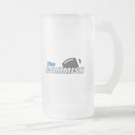 Taza De Cristal Esmerilado Fantasía de Mug Frosted de 16 oz