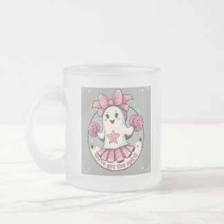 Taza De Cristal Esmerilado Fantasma acogedor - Halloween animador
