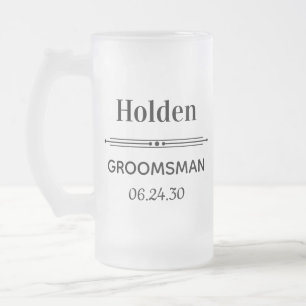 Taza De Cristal Esmerilado Favor para Padrino Personalizado