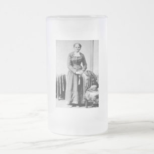 Taza De Cristal Esmerilado Ferrocarril Subterráneo Harriet Tubman Conductor